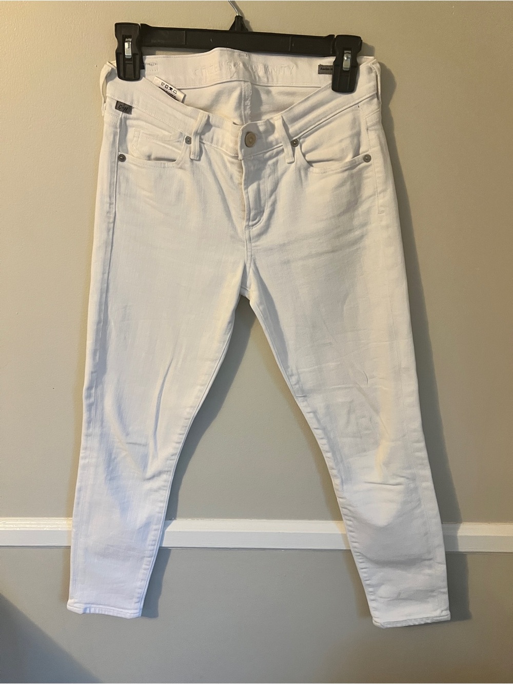 Citizens Of Humanity White Skinny Jeans